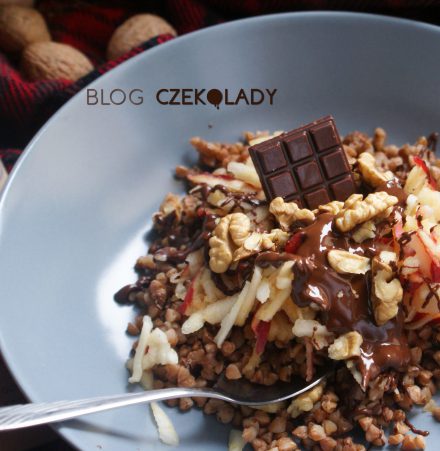 Śniadanie na kolację – kasza z czekoladą